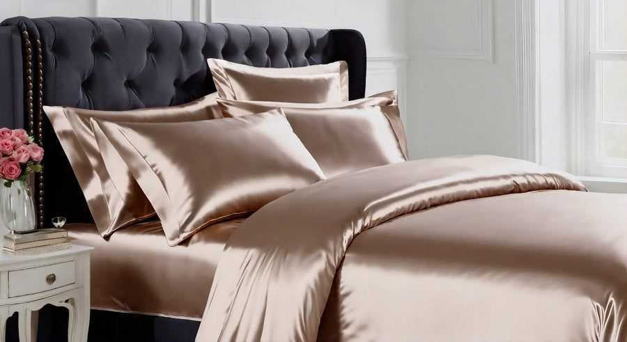 Les Bienfaits d'une Parure de Lit en Satin de Soie pour des Nuits Luxueuses et Reposantes - StudioSoie