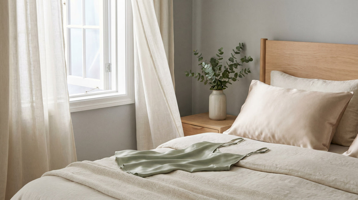 Dormir au frais en soie : la thermorégulation expliquée - StudioSoie