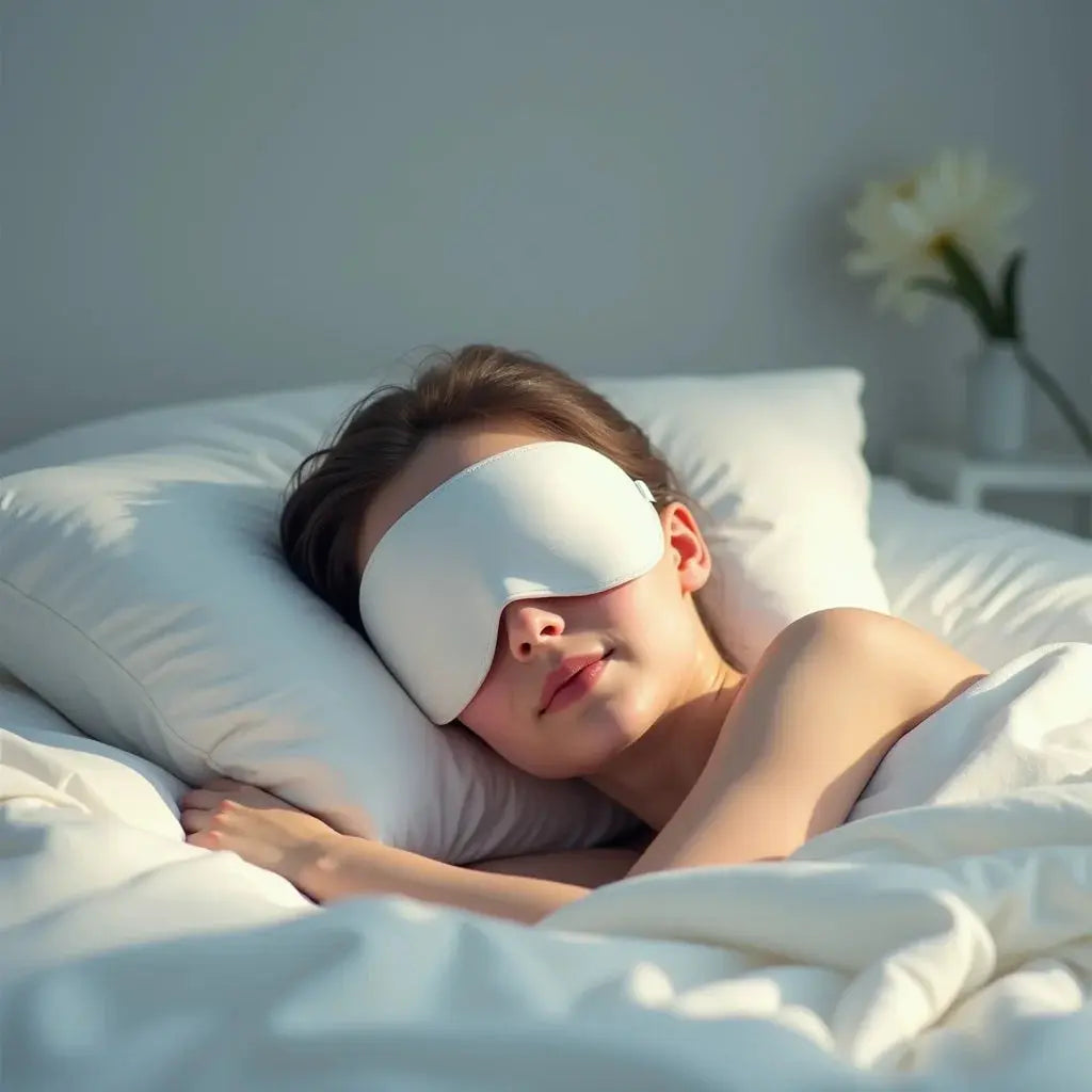 Masque en soie pour dormir et profiter du sommeil profond - StudioSoie