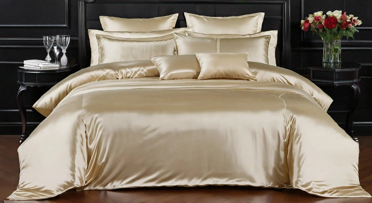 I migliori completi letto in seta: lusso e comfort per notti da sogno - StudioSoie