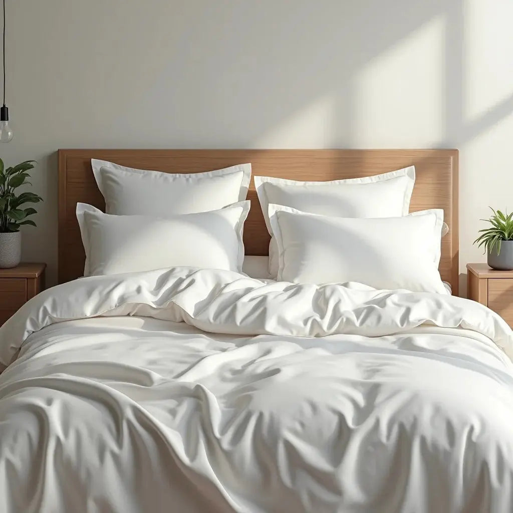 Parure coton égyptien luxe et douceur durable pour lit - StudioSoie