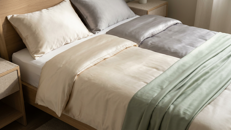 Méthode scandinave : deux couettes, un seul lit - StudioSoie