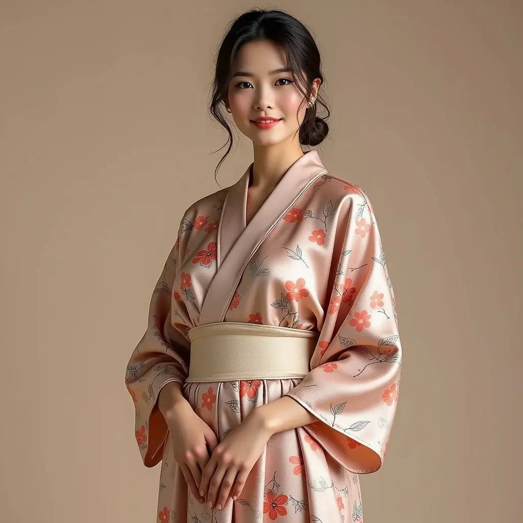 Comment porter le kimono en soie femme avec élégance - StudioSoie