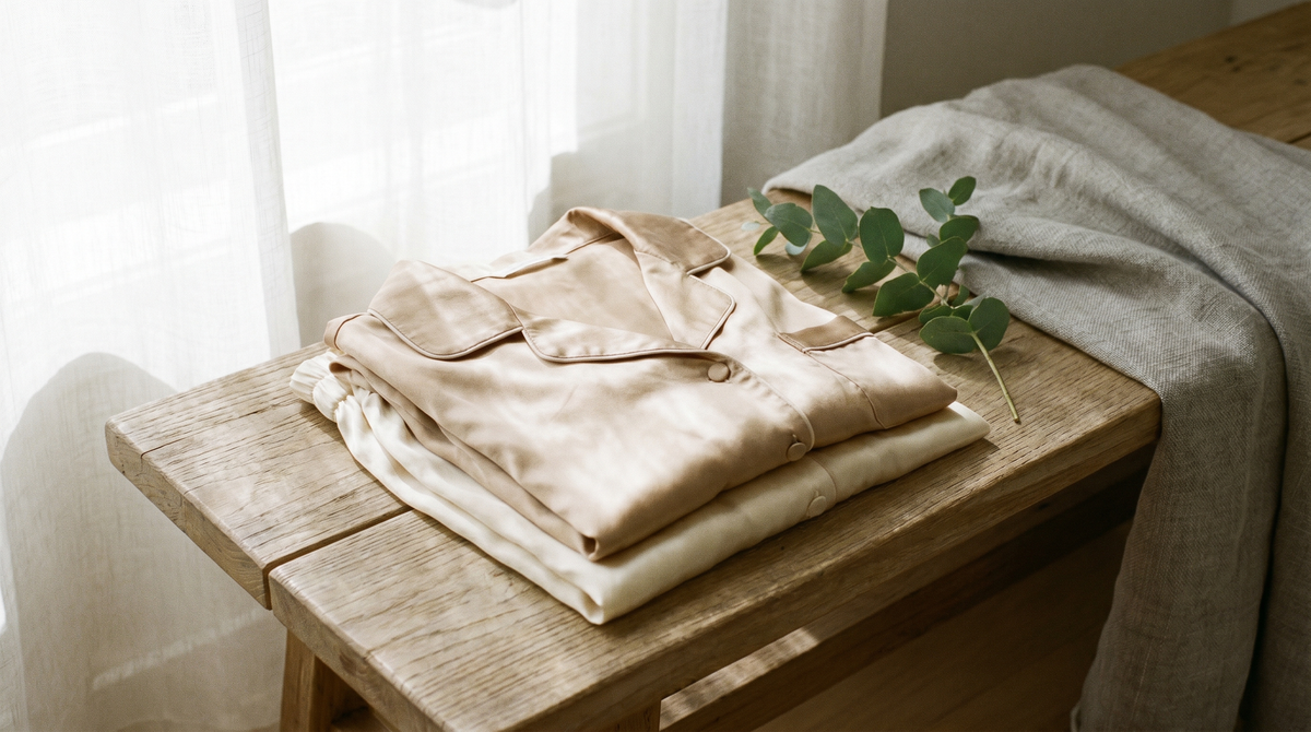 Pijama de seda para o verão: leve e termorregulador - StudioSoie