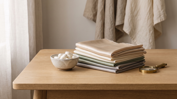 Grade 6A og IFTH: afkode silkeetiketterne - StudioSoie