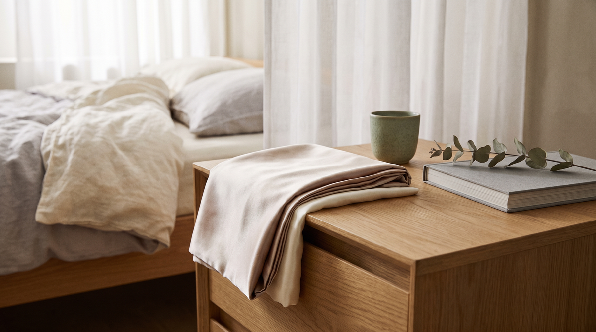 Routine sommeil de la rentrée : la soie comme rituel - StudioSoie
