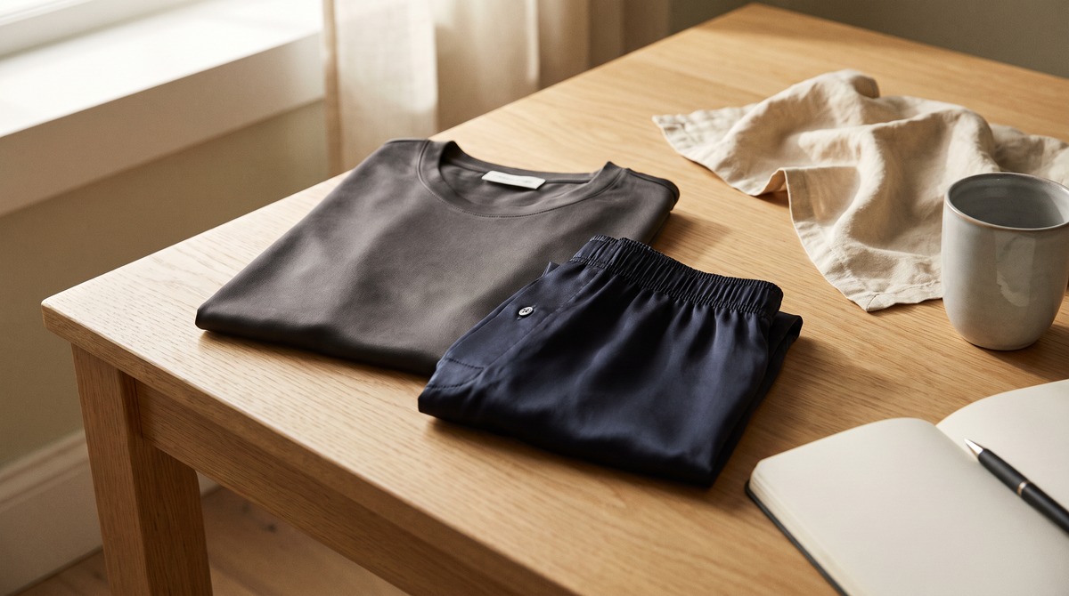 La soie au masculin : par où commencer (et pourquoi le t-shirt d'abord) - StudioSoie