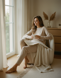 Ensemble Pyjama en Soie Tricotée - 100% Soie Naturelle - StudioSoie