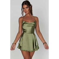 Robe en Satin-Collection Noël - StudioSoie