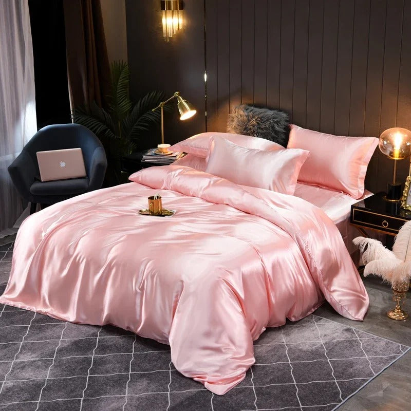 Parure de Lit en Satin - StudioSoie