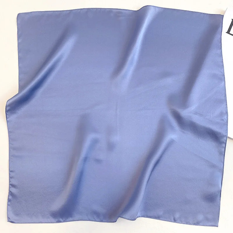 Nature Silk Neck Scarves Lady Foulard Lovely Strawberry Print 100% Real Silk Square Scarf for Women Bag Ribbon Hairband Kerchief - StudioSoie - 
