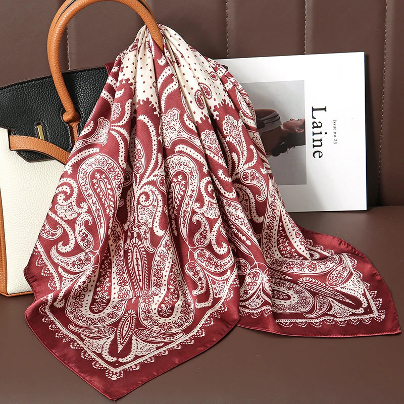 Foulard en Satin - 2026 - StudioSoie