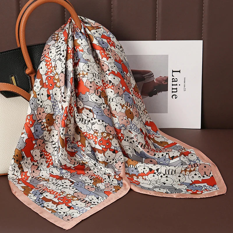 Foulard en Satin - 2026 - StudioSoie