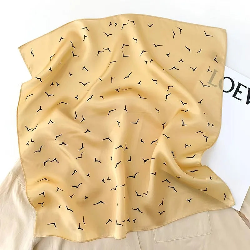 Écharpe - Foulard - Carré en Soie - Bandana