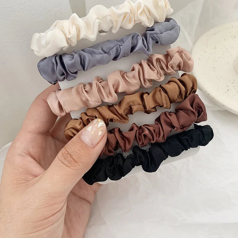 Pack de 6 Chouchous en Satin - StudioSoie
