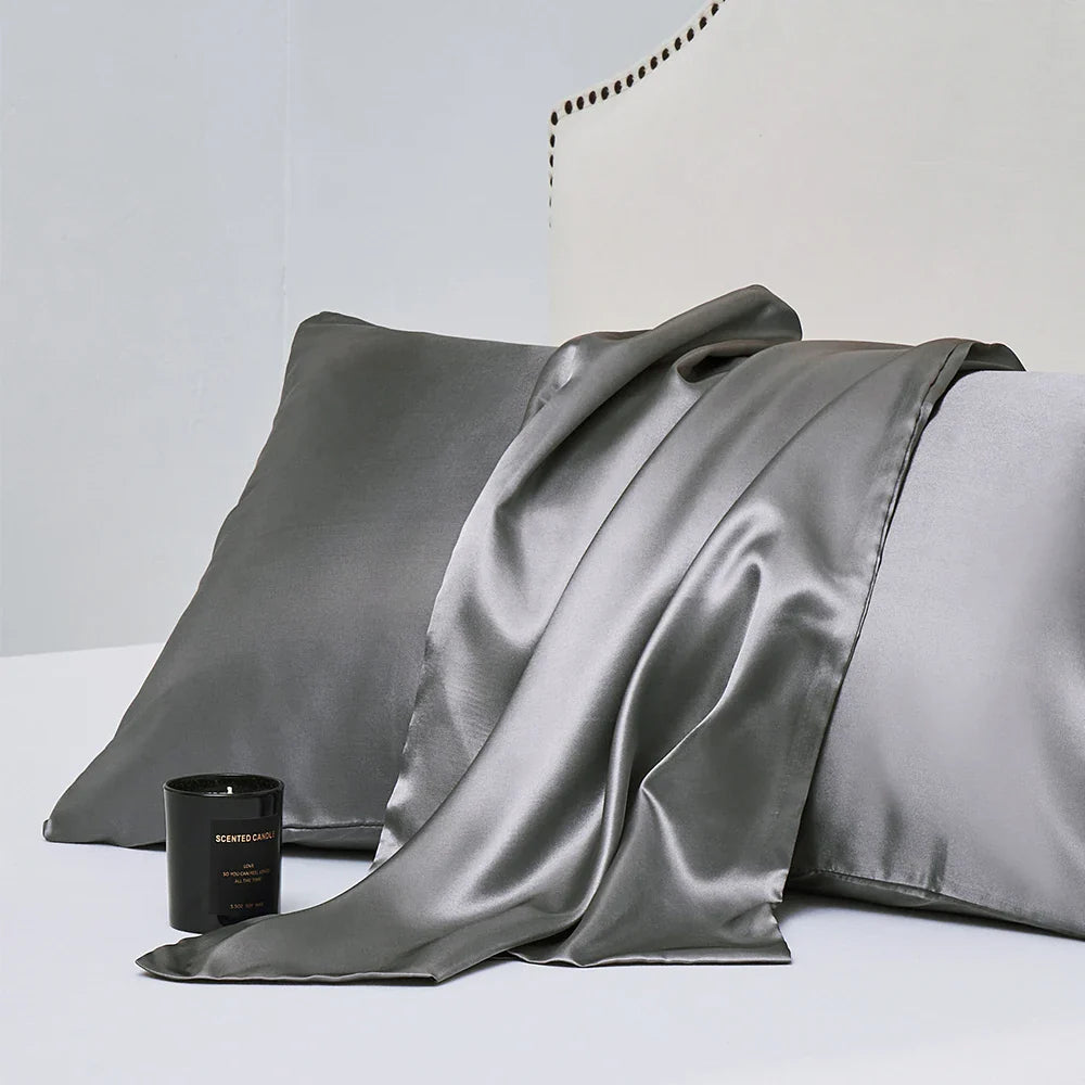 2 Taies d'Oreiller en Satin - StudioSoie