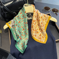 Écharpe - Foulard - Carré en Soie - Bandana