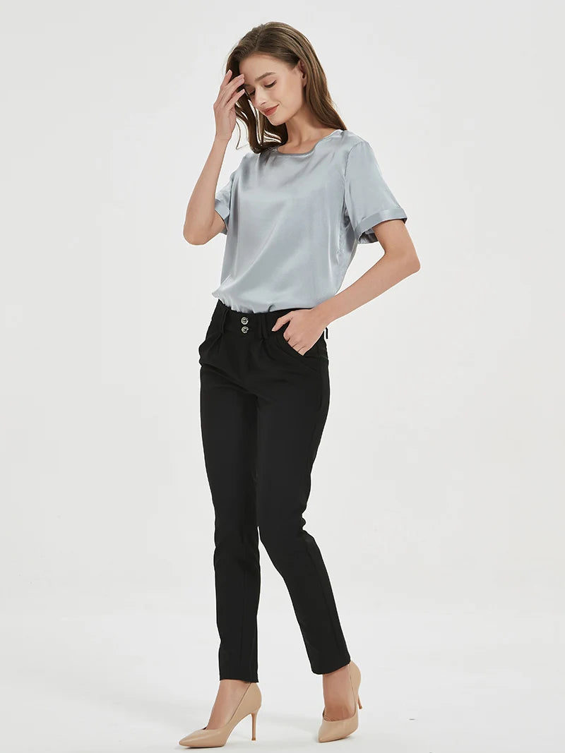 T-Shirt en Soie-Femme - StudioSoie