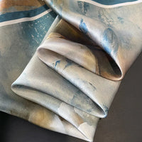 Foulard Carré en Soie Naturelle 65 cm - Accessoire Luxe 100% Soie de Mûrier