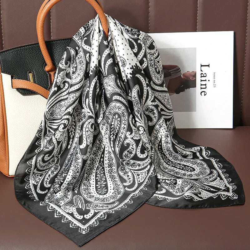 Foulard en Satin - 2026 - StudioSoie