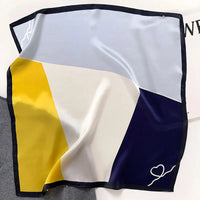Écharpe - Foulard - Carré en Soie - Bandana