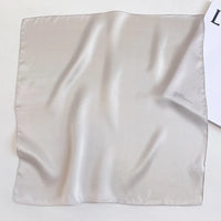 Nature Silk Neck Scarves Lady Foulard Lovely Strawberry Print 100% Real Silk Square Scarf for Women Bag Ribbon Hairband Kerchief - StudioSoie - 