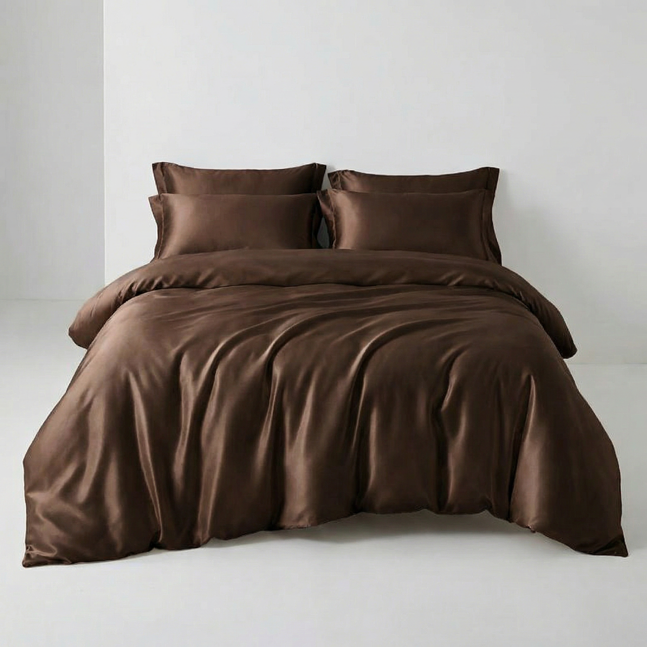 Rúmsett í satinglæði