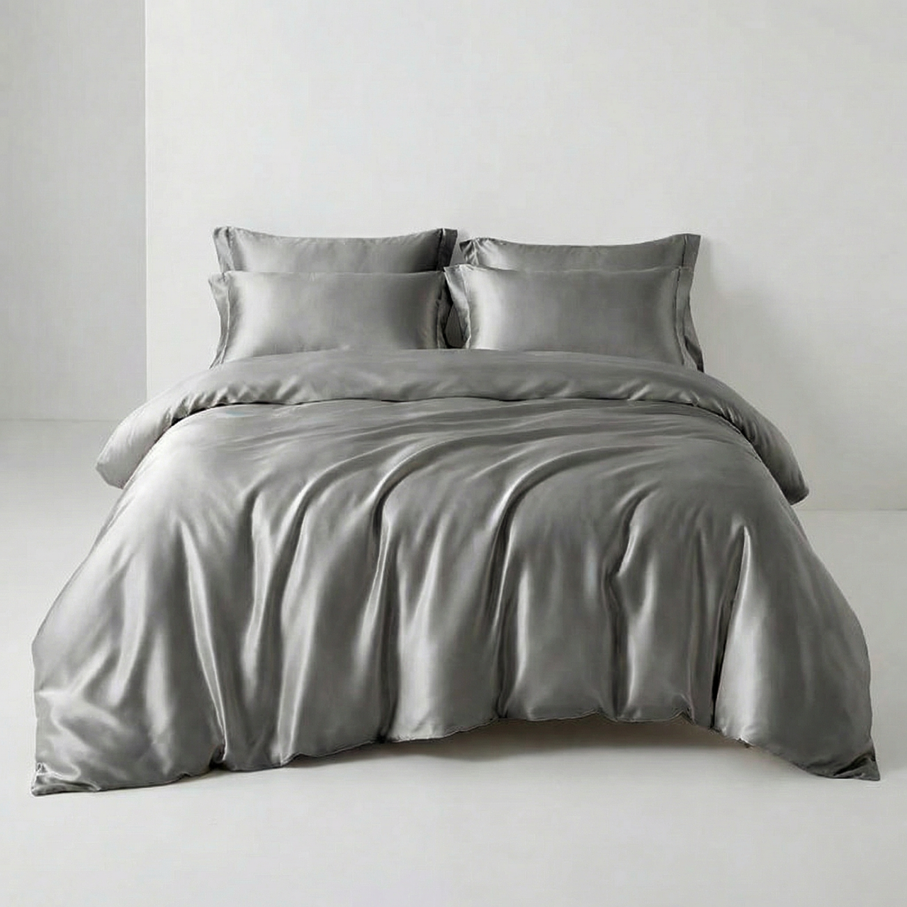 Rúmsett í satinglæði