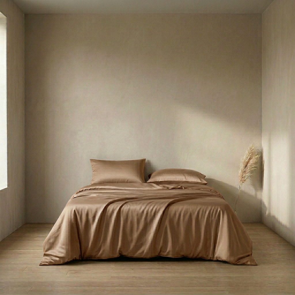 Housse de Couette en Soie - 100% Soie de Mûrier - Fermeture Zippé