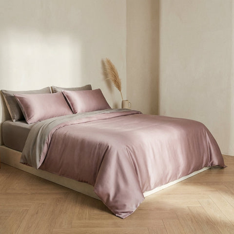 Housse de Couette en Soie - 100% Soie de Mûrier - Fermeture Zippé - StudioSoie