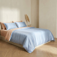 Housse de Couette en Soie - 100% Soie de Mûrier - Fermeture Zippé