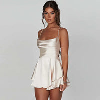 Robe en Satin-Collection Noël - StudioSoie