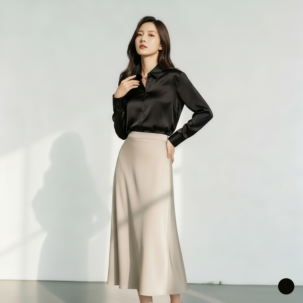 Blouse en Soie de Mûrier 100% Naturelle - Femme - StudioSoie