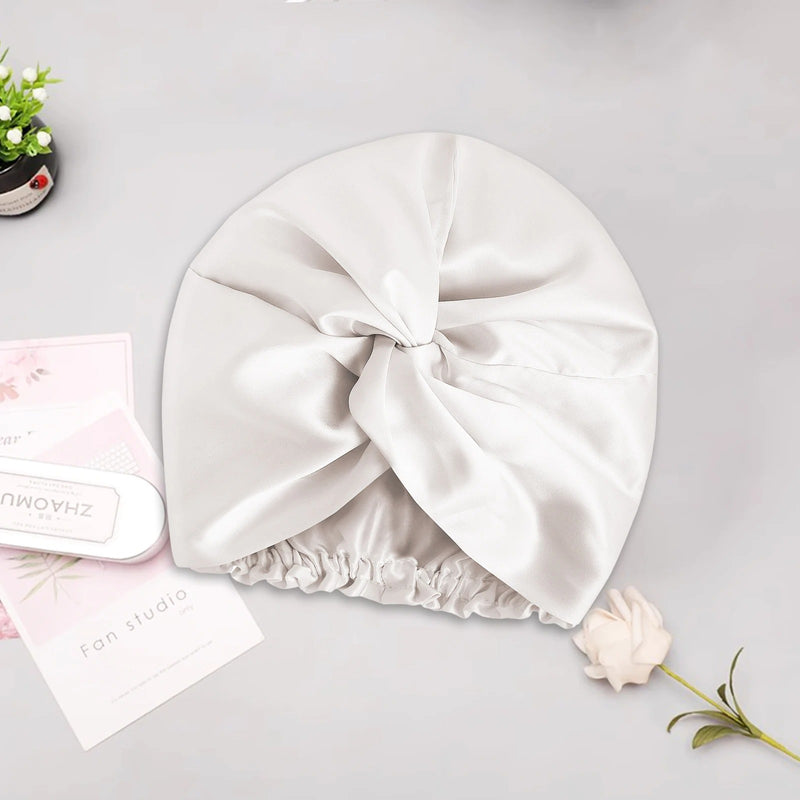 Touca de Seda 100% Natural