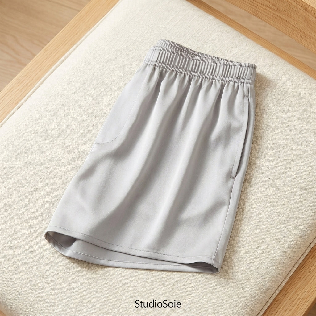 Boxer en Soie de Mûrier - 100% Soie Naturelle - StudioSoie