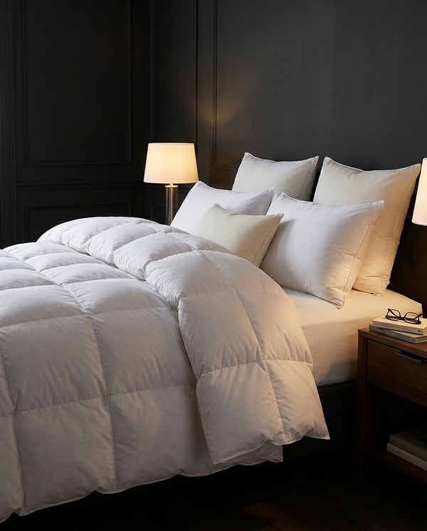 Couette en Duvet d'Oie Blanc 100% — Confort Premium Toutes Saisons