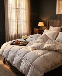 Одеяло из 100% белого гусиного пуха — премиальный комфорт для всех сезонов