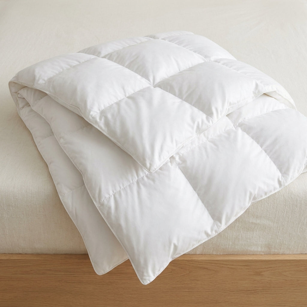 Couette en Duvet d'Oie Blanc 100% — Confort Premium Toutes Saisons - StudioSoie