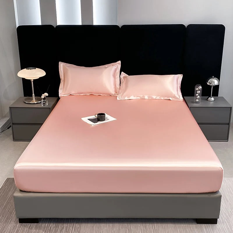Drap Housse en Satin - StudioSoie