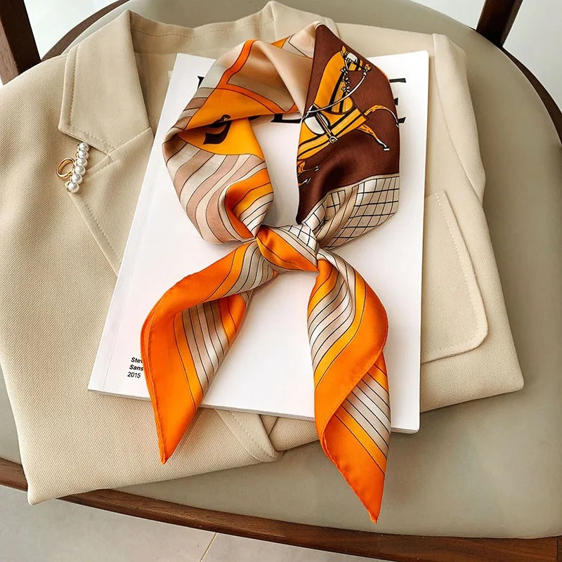 Foulard en Satin - 2025 - StudioSoie