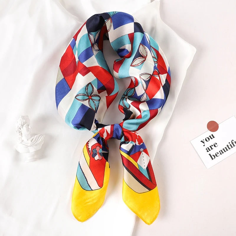 Foulard en Satin de Soie Luxueux - StudioSoie