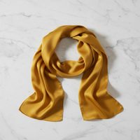 Квадратный платок из шелка тутового шелкопряда 70 см - Естественная элегантность