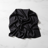 Квадратный платок из шелка тутового шелкопряда 70 см - Естественная элегантность