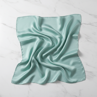 Квадратный платок из шелка тутового шелкопряда 70 см - Естественная элегантность