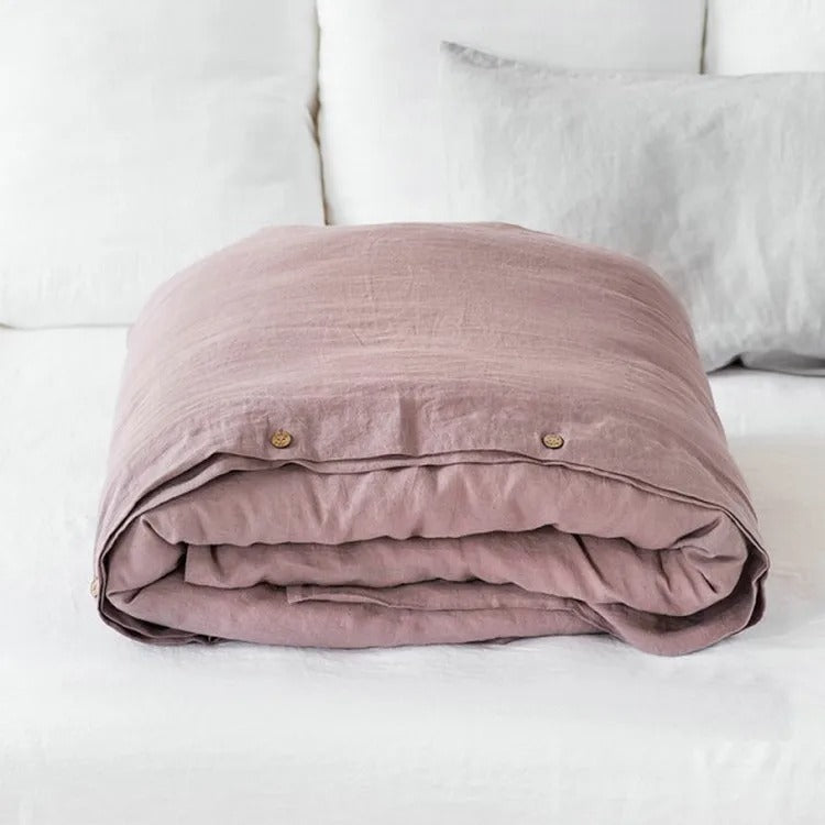 Housse de Couette en Lin 100% - StudioSoie