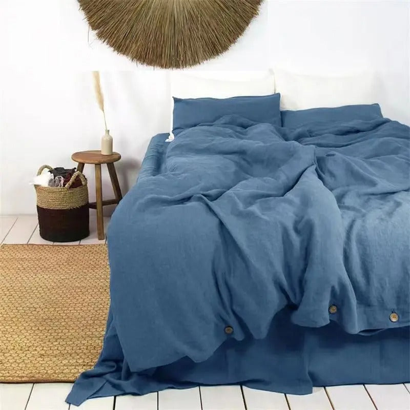 Housse de Couette en Lin 100% - StudioSoie