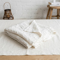 Покрывало для дивана из 100% льна — естественная элегантность