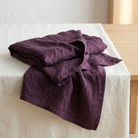 Покрывало для дивана из 100% льна — естественная элегантность