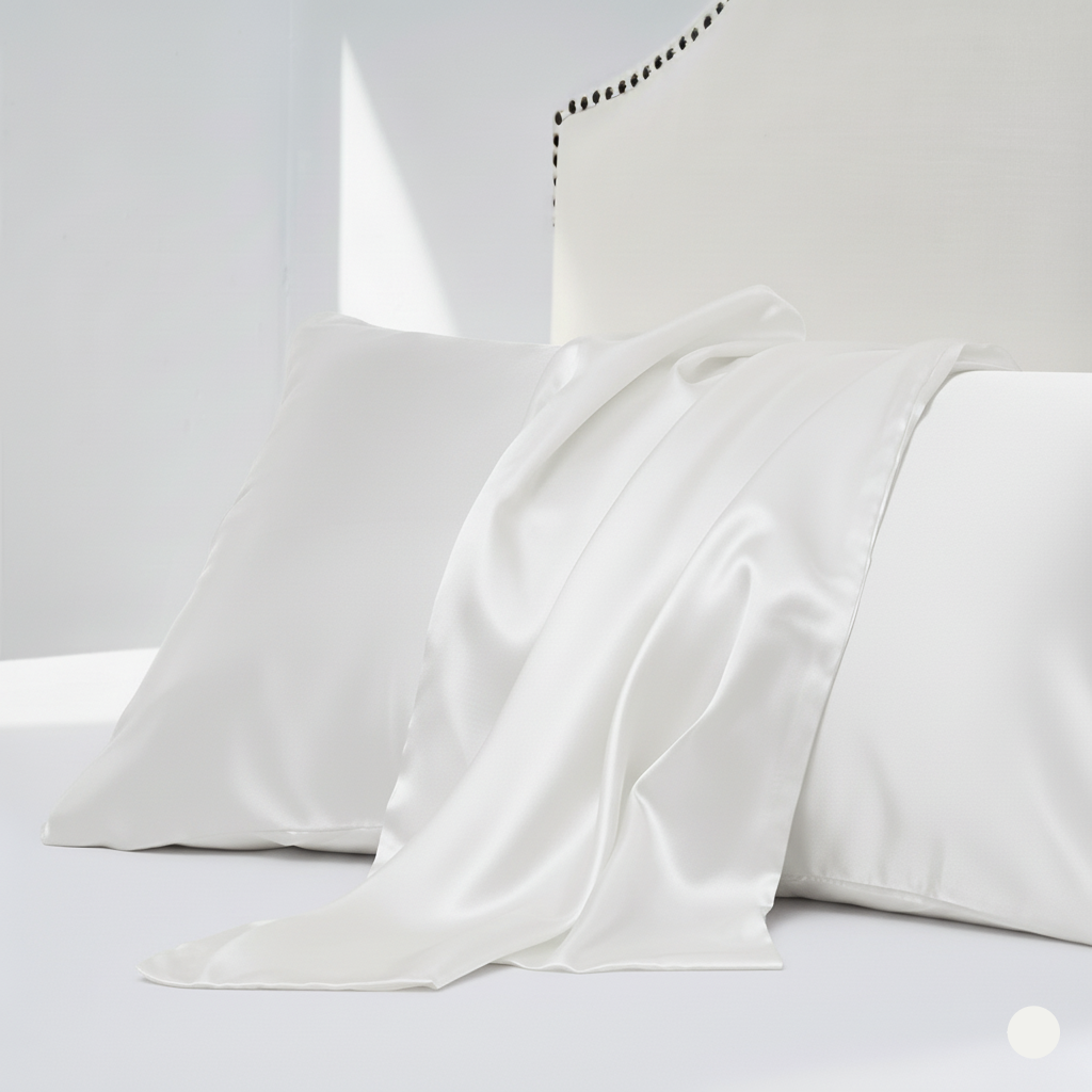Lot de 2 Taies d'Oreiller en Satin - StudioSoie