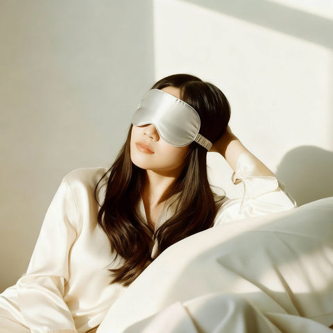 Masque de Nuit en Soie - StudioSoie